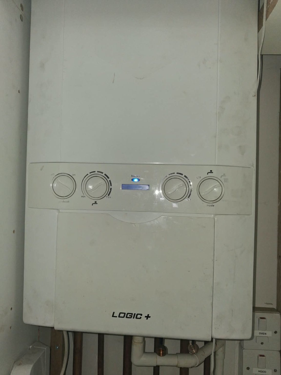 Real boiler repair work by Checkmate Gas