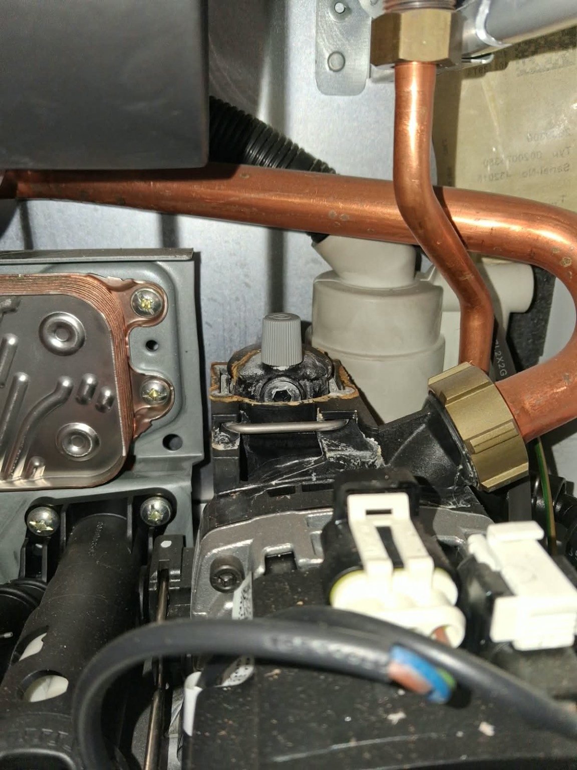 Heating installation work